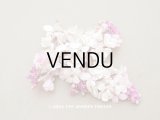 アンティーク ライラックの布花 ホワイト＆ピンク