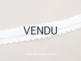 アンティーク スカラップレース ドット刺繍入り 