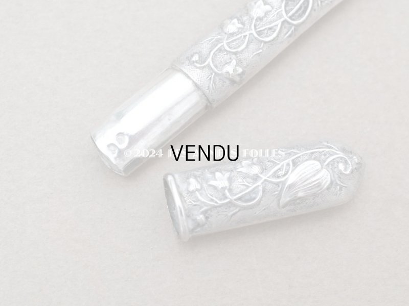 画像5: アンティーク シルバー製 鈴蘭のニードルケース