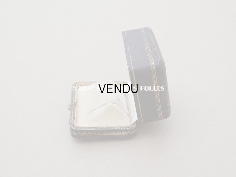 画像6: アンティーク 金彩入り ピアス用 ジュエリーボックス チョコレートブラウン