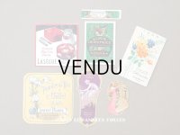 アンティーク ＊蚤の市セット＊ パフュームラベル＆サシェ＆パフュームカードのセット
