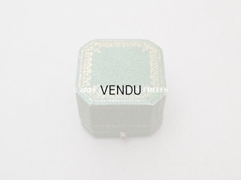 画像3: アンティーク 金彩入り リングボックス  ジュエリーボックス グリーン