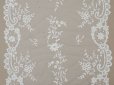 画像10: アンティーク ウェディングヴェール 花のモチーフ 約55×258cm アプリカシオン・アングルテール 