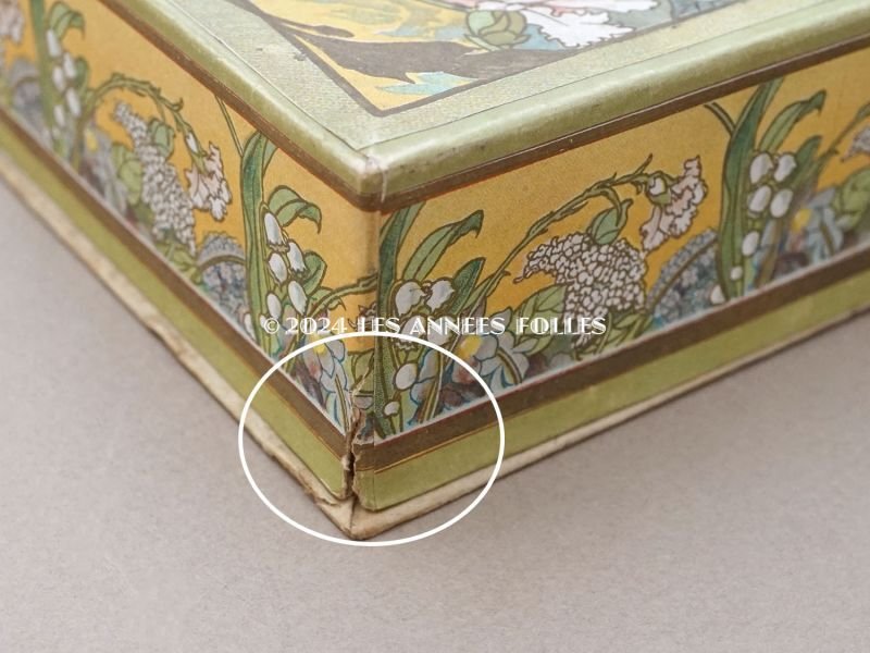 画像6: アンティーク 菫のソープボックス 薔薇のガーランド SAVON SURFIN A LA VIOLETTE  - PLANTEUR DE CAIFFA -