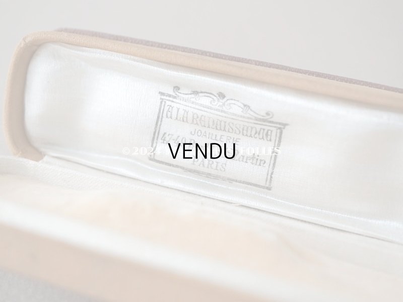 画像3: アンティーク ジュエリーボックス キャメル エパングル