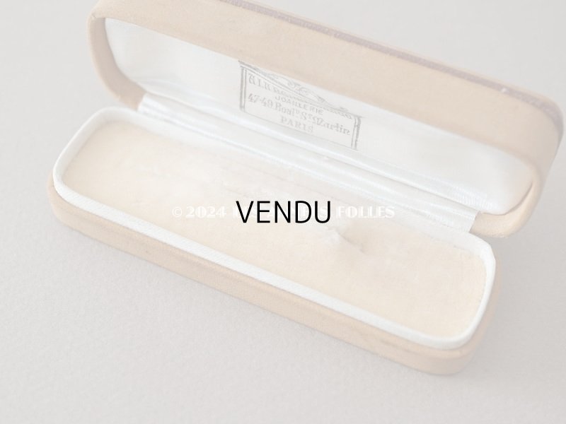 画像4: アンティーク ジュエリーボックス キャメル エパングル