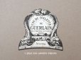 画像1: アンティーク GUERLAIN パフュームラベル ATUANA - GUERLAIN PARIS - (1)