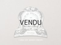 アンティーク GUERLAIN パフュームラベル ATUANA - GUERLAIN PARIS -