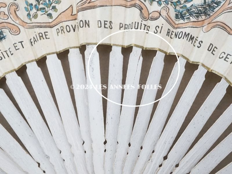 画像3: アンティーク『マルキーズ・ ドゥ・セヴィニエ』のファン - MARQUISE DE SEVIGNE PARIS -