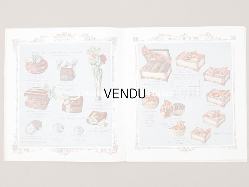 画像5: 1914年 アンティーク 【マルキーズ・ ドゥ・セヴィニエ】 のカタログ A LA MARQUISE DE SEVIGNE CHOCOLAT DE ROYAL