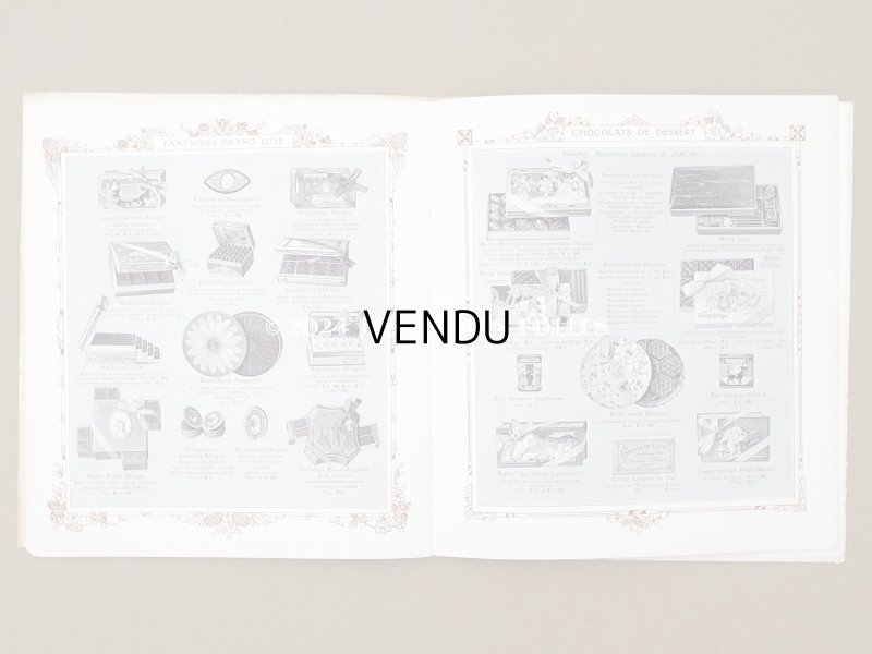 画像8: 1914年 アンティーク 【マルキーズ・ ドゥ・セヴィニエ】 のカタログ A LA MARQUISE DE SEVIGNE CHOCOLAT DE ROYAL