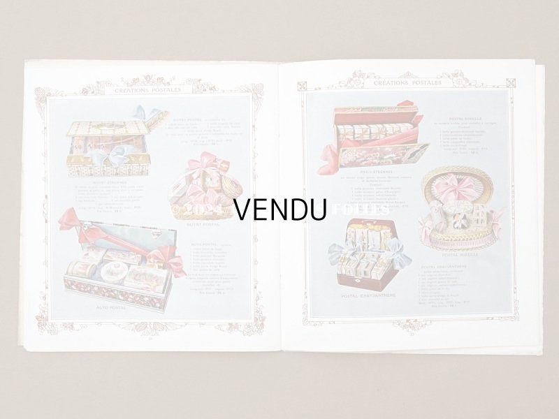 画像10: 1914年 アンティーク 【マルキーズ・ ドゥ・セヴィニエ】 のカタログ A LA MARQUISE DE SEVIGNE CHOCOLAT DE ROYAL