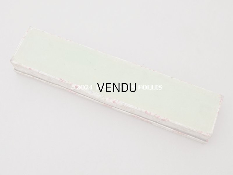 画像7: アンティーク 薔薇模様のほぐし織り カルトナージュボックス グローブボックス 