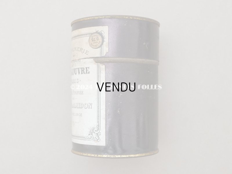 画像4: 19世紀末 アンティーク ルーブル百貨店のパウダーボックス - PARFUMERIE DES GRANDS MAGASINS DU LOUVRE PARIS -