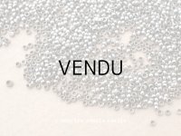 19世紀末 アンティーク 極小 メタルビーズ 丸 シルバー 9g マイクロビーズ キャビアビーズ