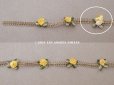 画像4: 19世紀末 アンティーク 薔薇のロココトリム イエロー 75cm