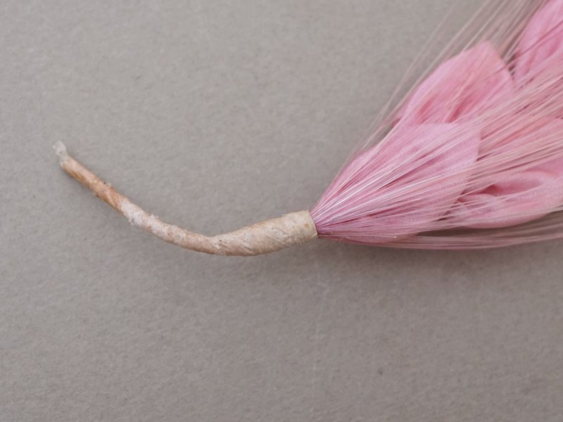 画像8: アンティーク 帽子用 麦のコサージュ ピンク