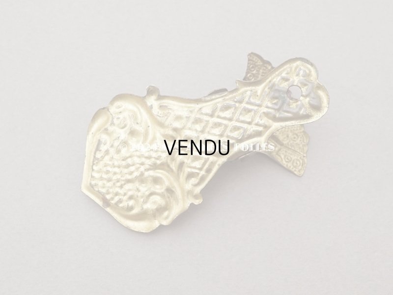 画像4: アンティーク ハンドモチーフのクリップ