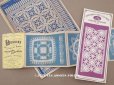 画像1: ＊蚤の市＊アンティーク エンボス加工 レース図案 3点セット  (1)