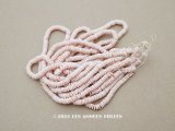 アンティーク ゼラチン製  スフレ スパンコール パウダーピンク 4mm COL 8