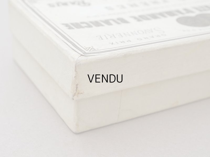 画像6: アンティーク レースペーパー付き ソープボックス SAVON A LA PATE D'AMANDE BLANCHE - GELLE FRERES -