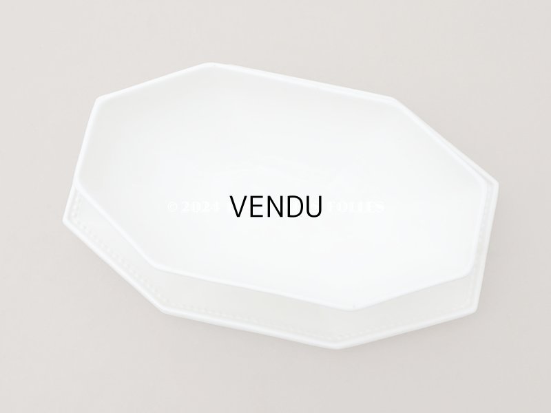 画像5: アンティーク オクトゴナル ソーシエール モントロー - CREIL ET MONTEREAU -