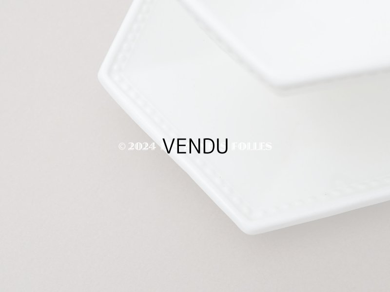 画像9: アンティーク オクトゴナル ソーシエール モントロー - CREIL ET MONTEREAU -