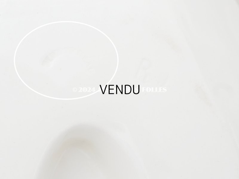 画像7: アンティーク オクトゴナル ソーシエール モントロー - CREIL ET MONTEREAU -