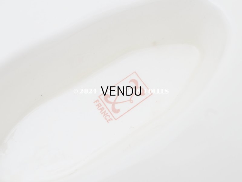 画像8: アンティーク オクトゴナル ソーシエール モントロー - CREIL ET MONTEREAU -