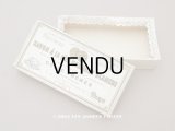アンティーク レースペーパー付き ソープボックス SAVON A LA PATE D'AMANDE BLANCHE - GELLE FRERES -