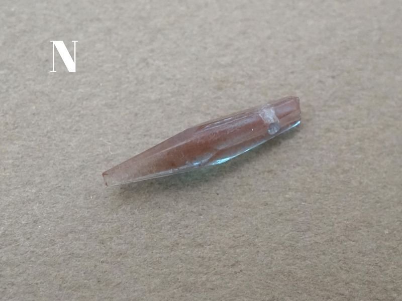 画像19: 【セール対象外】【クーポン対象外】アンティーク サフィレットのビーズ アイシクル型 カット入り 18〜19mm ピース売り 