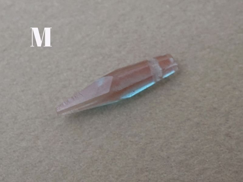 画像18: 【セール対象外】【クーポン対象外】アンティーク サフィレットのビーズ アイシクル型 カット入り 18〜19mm ピース売り 