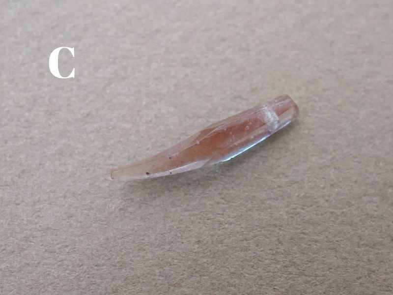 画像8: 【セール対象外】【クーポン対象外】アンティーク サフィレットのビーズ アイシクル型 カット入り 18〜19mm ピース売り 