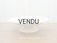 アンティーク オクトゴナル 小さなコンポティエ クレイユ・エ・モントロー - CREIL ET MONTEREAU -