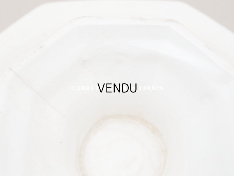 画像9: アンティーク オクトゴナル 小さなコンポティエ クレイユ・エ・モントロー - CREIL ET MONTEREAU -