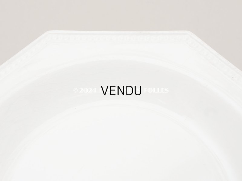 画像3: アンティーク オクトゴナル 小さなコンポティエ クレイユ・エ・モントロー - CREIL ET MONTEREAU -