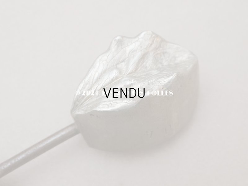 画像4: 19世紀末 アンティーク  こて リーフ 型押し 