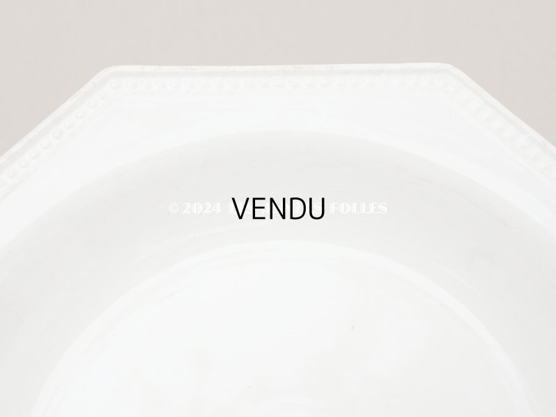 画像4: アンティーク オクトゴナル 小さなコンポティエ クレイユ・エ・モントロー - CREIL ET MONTEREAU -