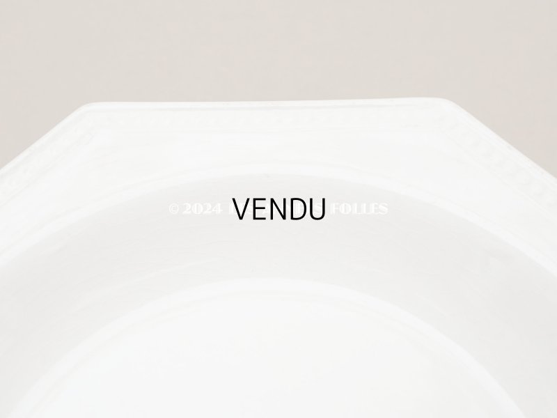 画像6: アンティーク オクトゴナル 小さなコンポティエ クレイユ・エ・モントロー - CREIL ET MONTEREAU -