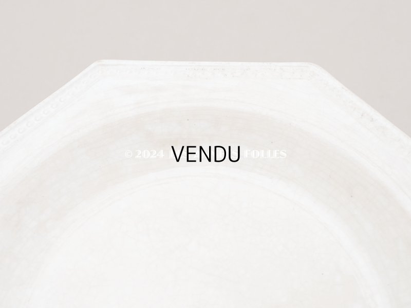 画像3: アンティーク オクトゴナル 小さなコンポティエ クレイユ・エ・モントロー - CREIL ET MONTEREAU -