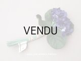 アンティーク 菫の布花 シルク製
