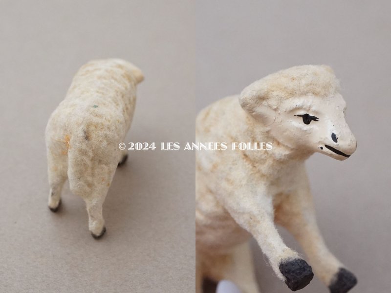 画像5: アンティーク クレッシュの羊 クリスマス
