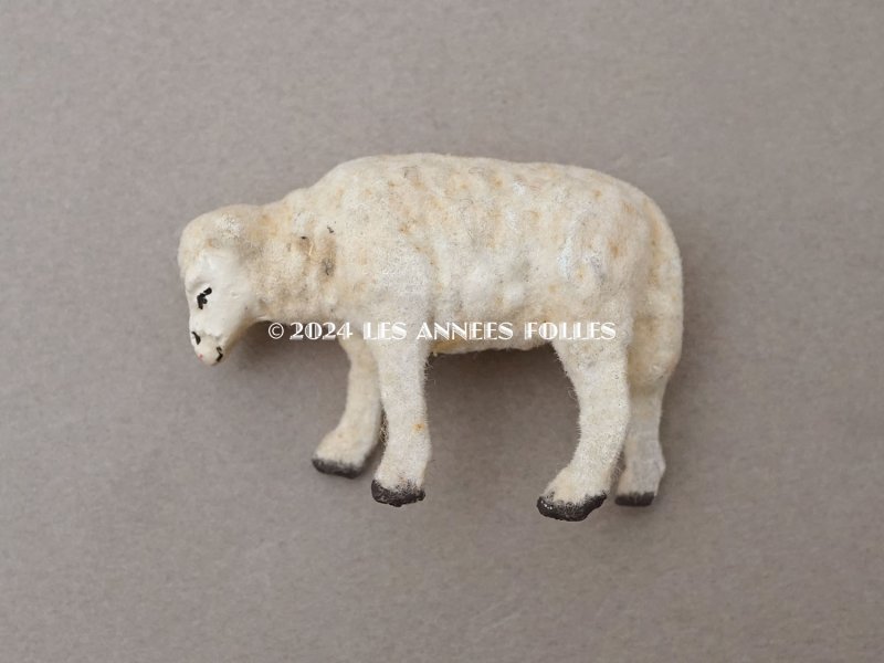 画像7: アンティーク クレッシュの羊 クリスマス
