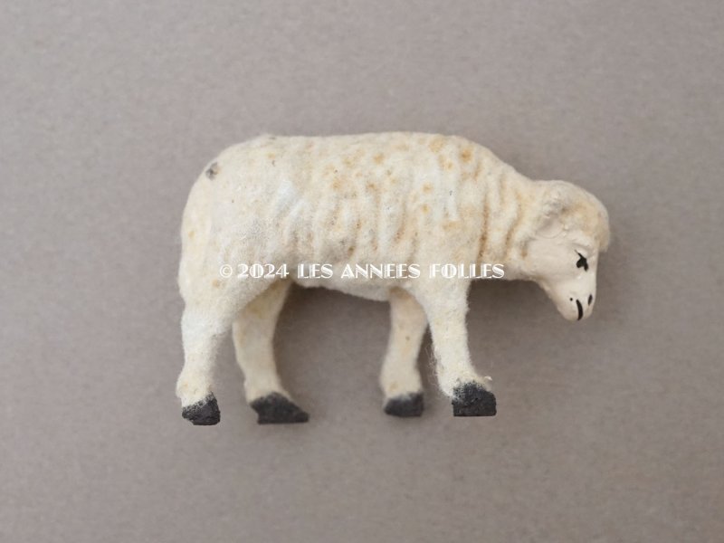 画像3: アンティーク クレッシュの羊 クリスマス