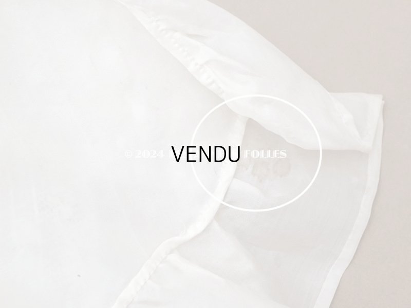 画像18: 1900年頃 アンティーク ドール&ベビー用 袖付きケープ ドット刺繍のコットンファブリック＆レース 裏地付き