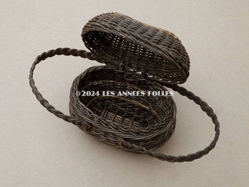 画像6: 19世紀 アンティーク ドール用 パニエ 墨黒