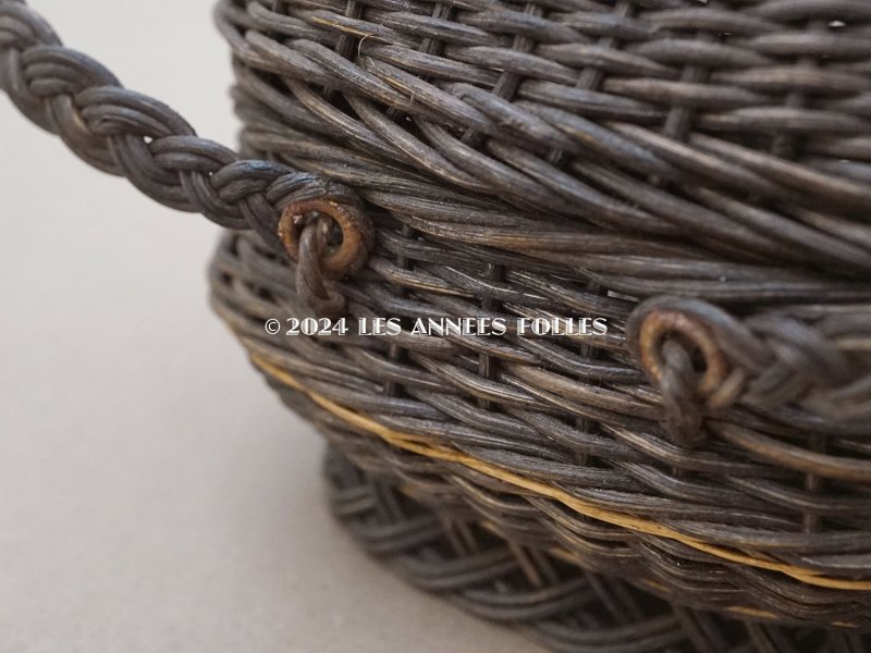 画像7: 19世紀 アンティーク ドール用 パニエ 墨黒