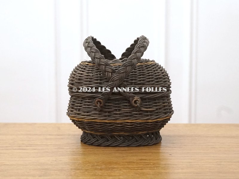 画像3: 19世紀 アンティーク ドール用 パニエ 墨黒