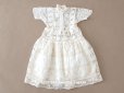 画像1: 1900年頃 アンティーク ドールドレス (1)