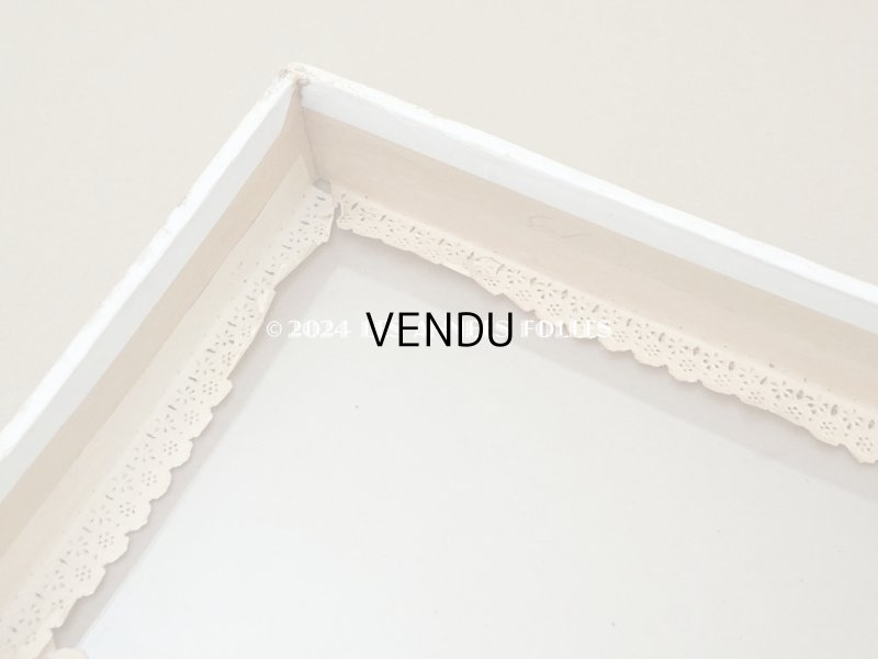 画像10: アンティーク プレザントワール 硝子の蓋のショーケース 初聖体の腕章入れ